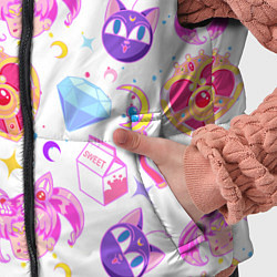 Детский жилет Сейлор Мун Sailor Moon, цвет: 3D-светло-серый — фото 2