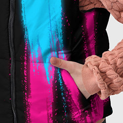 Детский жилет Lifan - neon gradient: по-вертикали, цвет: 3D-черный — фото 2