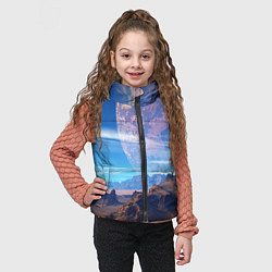 Детский жилет Фантастическая планета, цвет: 3D-светло-серый — фото 2