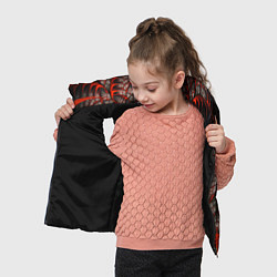 Детский жилет Готический узор, цвет: 3D-черный — фото 2