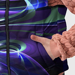 Детский жилет Абстрактные цветные полосы, цвет: 3D-красный — фото 2