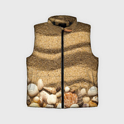Детский жилет Ракушки на песчаном берегу