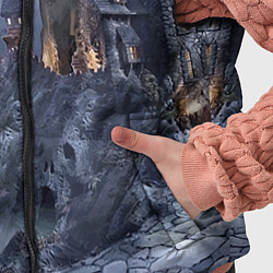 Детский жилет Старый заброшенный замок - Halloween, цвет: 3D-светло-серый — фото 2