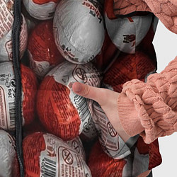 Детский жилет Фон из киндер сюрприз, цвет: 3D-черный — фото 2