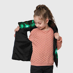 Детский жилет Dead Space разлом плит, цвет: 3D-черный — фото 2
