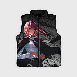 Детский жилет Демон контроля : Человек бензопила, цвет: 3D-черный