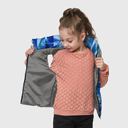Детский жилет Кристаллики, цвет: 3D-светло-серый — фото 2
