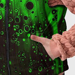 Детский жилет Зелёные краски и вода, цвет: 3D-светло-серый — фото 2