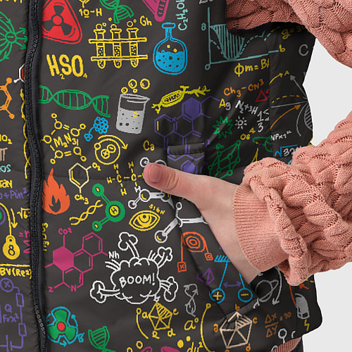 Детский жилет Шпаргалка по химии / 3D-Красный – фото 5