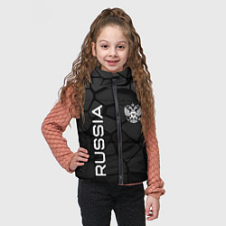 Детский жилет Черная броня Россия, цвет: 3D-черный — фото 2