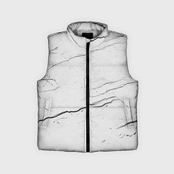 Детский жилет Серый мрамор