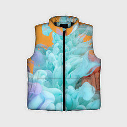 Детский жилет Красочный и разноцветный дым