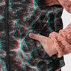 Детский жилет Сеть нейронов, цвет: 3D-красный — фото 2