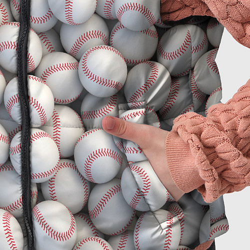Детский жилет Бейсбольные мячи / 3D-Красный – фото 5