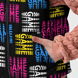 Детский жилет Вся жизнь только игра, цвет: 3D-черный — фото 2