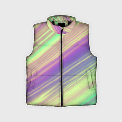 Детский жилет Весенние переливы