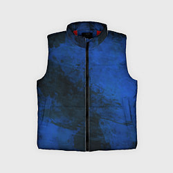 Детский жилет Синий дым