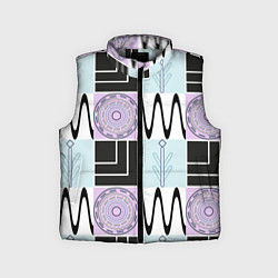 Детский жилет Геометрический, круглый орнамент