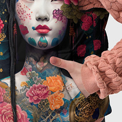 Детский жилет Japan style - tattoo - art, цвет: 3D-красный — фото 2