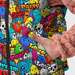 Детский жилет Dream party, цвет: 3D-черный — фото 2