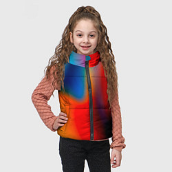 Детский жилет Градиент разноцветный, цвет: 3D-светло-серый — фото 2