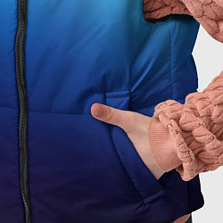 Детский жилет Blue gradient colors, цвет: 3D-красный — фото 2