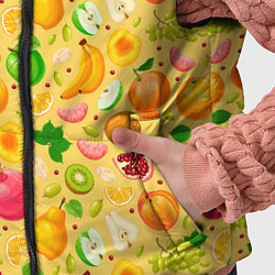 Детский жилет Fruit abundance, цвет: 3D-красный — фото 2