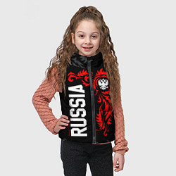 Детский жилет Сборная России - national team Russia, цвет: 3D-красный — фото 2