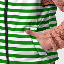 Детский жилет Тельняшка зеленая Пограничных войск, цвет: 3D-черный — фото 2