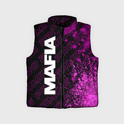 Детский жилет Mafia pro gaming: по-вертикали, цвет: 3D-черный