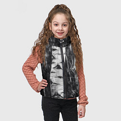 Детский жилет Березки, цвет: 3D-светло-серый — фото 2