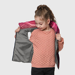 Детский жилет Пылающий орнамент, цвет: 3D-светло-серый — фото 2