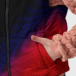 Детский жилет Mini красный карбон, цвет: 3D-черный — фото 2