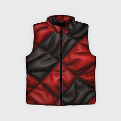 Детский жилет Red black luxury