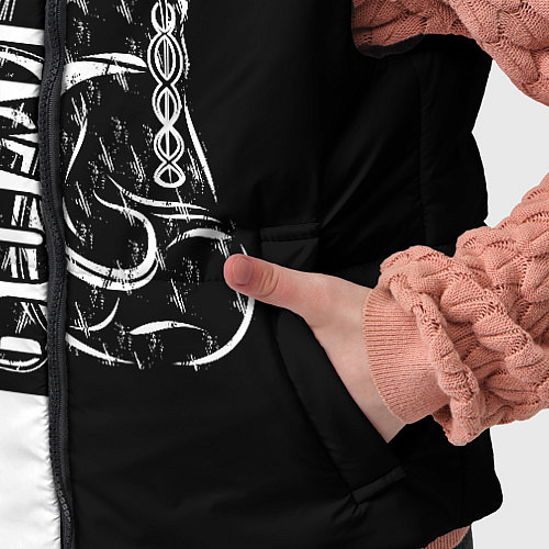 Детский жилет Boxing чёрно-белое / 3D-Светло-серый – фото 5