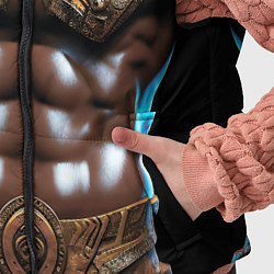 Детский жилет Африканский воин, цвет: 3D-светло-серый — фото 2