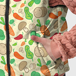 Детский жилет Овощной рецепт, цвет: 3D-светло-серый — фото 2