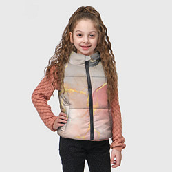 Детский жилет Texture and glitter, цвет: 3D-светло-серый — фото 2