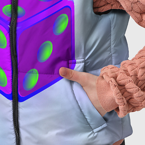 Детский жилет Игральный кубик / 3D-Красный – фото 5