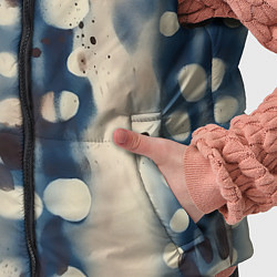 Детский жилет Тай дай паттерн, цвет: 3D-светло-серый — фото 2