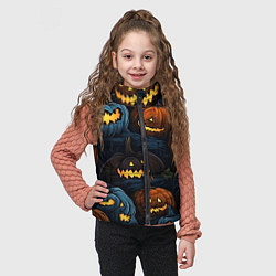 Детский жилет Хэллоуин life, цвет: 3D-светло-серый — фото 2