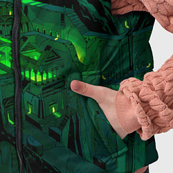 Детский жилет Зелёный город, цвет: 3D-черный — фото 2
