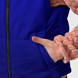 Детский жилет Сумеречный синий градиент, цвет: 3D-черный — фото 2