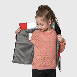 Детский жилет Флаг Удмуртии, цвет: 3D-светло-серый — фото 2