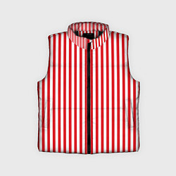 Детский жилет Красная полоса