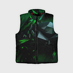 Детский жилет Гармония зеленого хаоса
