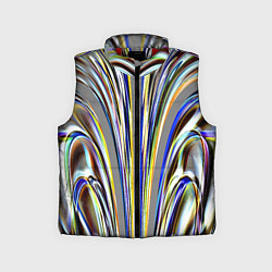 Детский жилет Струйчатый перламутровый узор