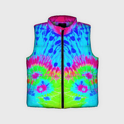 Детский жилет Tie-Dye abstraction