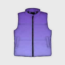 Детский жилет Светлый фиолетовый градиент