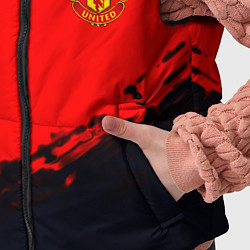 Детский жилет Manchester United colors sport, цвет: 3D-черный — фото 2
